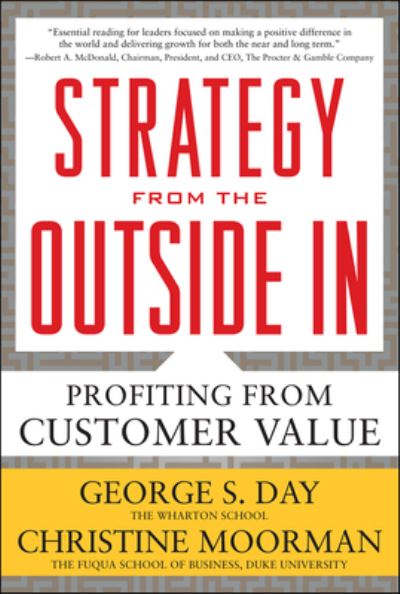 Cover for George S. Day · Strategy from the Outside In (PB) (Book) (2023)