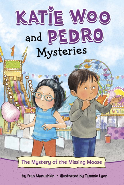 Cover for Fran Manushkin · The Mystery of the Missing Moose - Katie Woo and Pedro Mysteries (Gebundenes Buch) (2024)