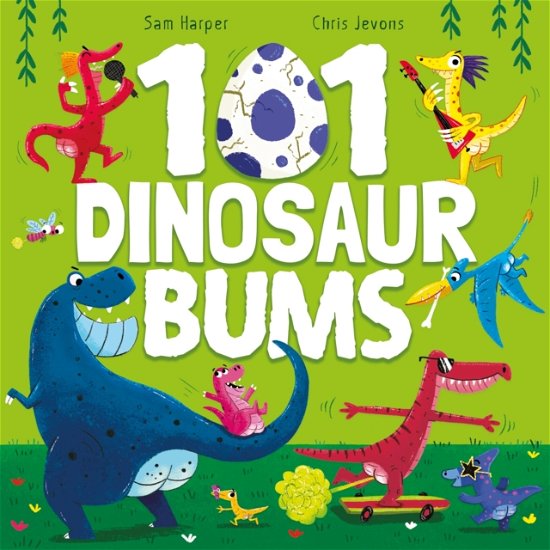 Cover for Sam Harper · 101 Dinosaur Bums (Paperback Book) (2025)