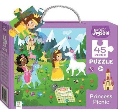 Cover for Hinkler Pty Ltd · Junior Jigsaw: Princess Picnic - Carry &amp; Play (GAME) (2018)