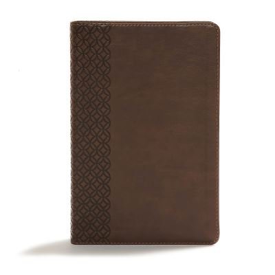 Cover for CSB Bibles by Holman CSB Bibles by Holman · CSB Giant Print Center-Column Reference Bible, Brown LeatherTouch (Leather Book) (2019)