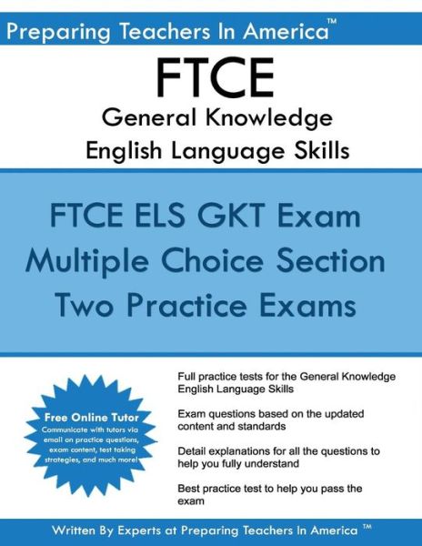 Cover for Preparing Teachers in America · FTCE General Knowledge English Language Skills (Paperback Book) (2016)