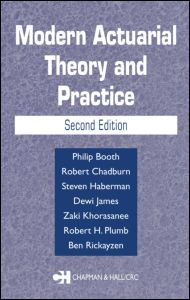 Cover for Philip Booth · Modern Actuarial Theory and Practice (Hardcover Book) (2004)