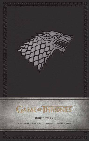 Game of Thrones: House Stark Hardcover Ruled Journal - Game of Thrones - . Hbo - Bøker - Insight Editions - 9781608873685 - 22. april 2014