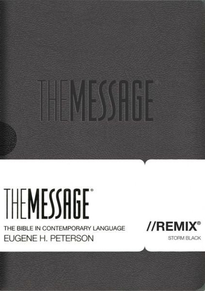 Cover for Eugene H. Peterson · The Message/ / Remix 2.0 (Læderbog) [Black Imitation] (2018)