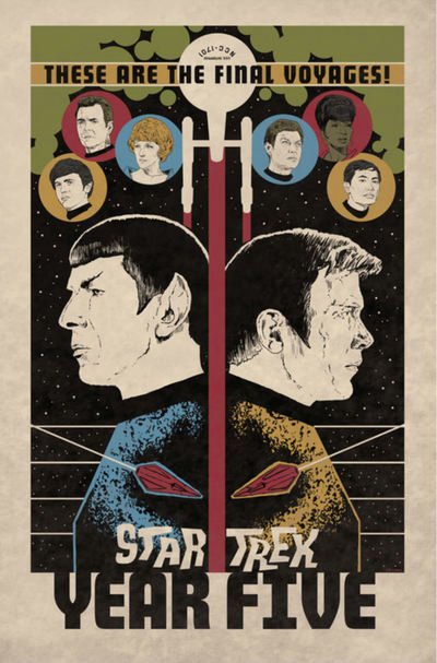 Cover for Jackson Lanzing · Star Trek: Year Five - Odyssey's End (Pocketbok) (2020)