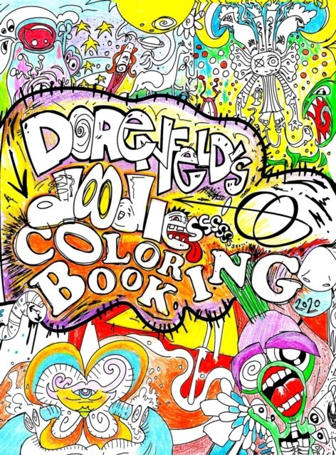 Cover for Tawd B Dorenfeld · Dorenfeld's Doodles Coloring Book (Hardcover Book) (2020)