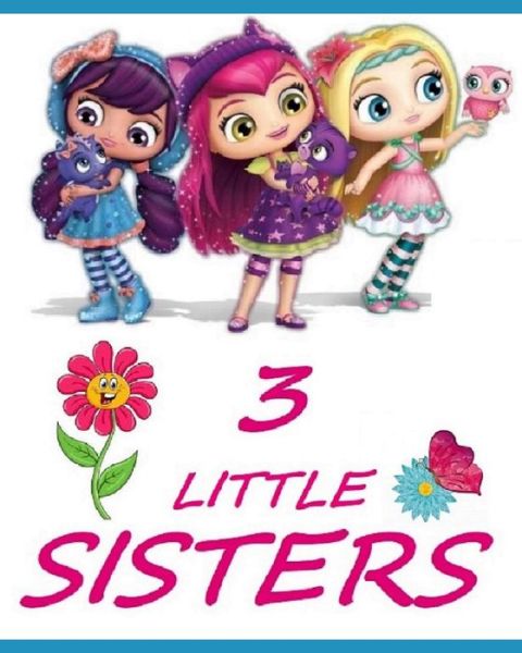 Cover for Radha Bamania · 3 little sisters (Paperback Book) (2019)