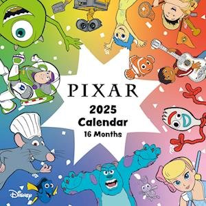 Disney Pixar (Collection) 2025 Square Calendar (Calendar) (2025)