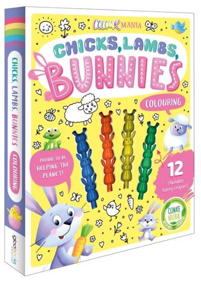 Cover for Igloo Books · Chicks, Lambs, Bunnies Colouring - Colourmania Eco (Paperback Bog) (2023)