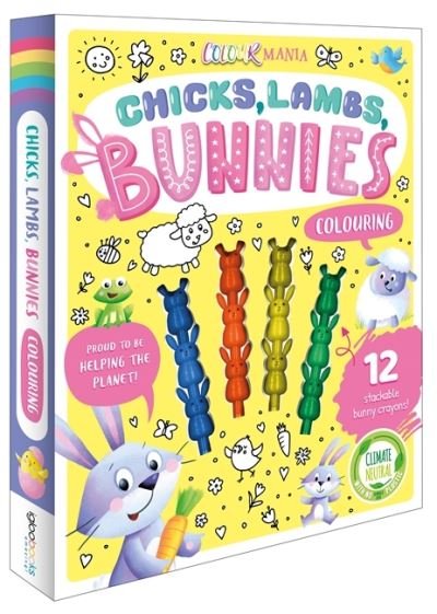 Cover for Igloo Books · Chicks, Lambs, Bunnies Colouring - Colourmania Eco (Paperback Book) (2023)