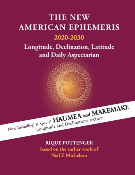 Cover for Pottenger · The New American Ephemeris 2020-2030 (Paperback Bog) (2019)