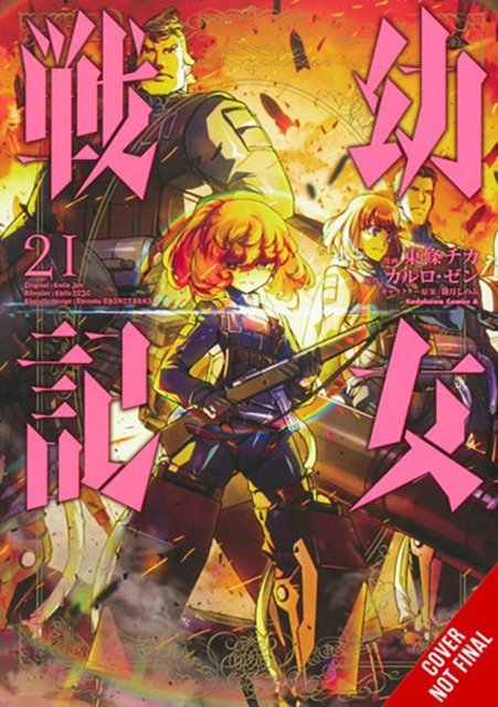 Cover for Carlo Zen · The Saga of Tanya the Evil, Vol. 21 (manga) (Paperback Bog) (2023)