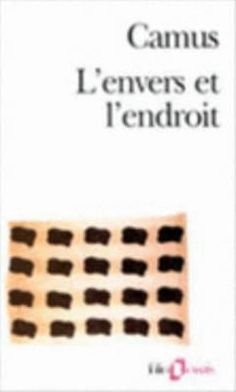 Cover for Albert Camus · L' envers et l'endroit (Book) (1986)