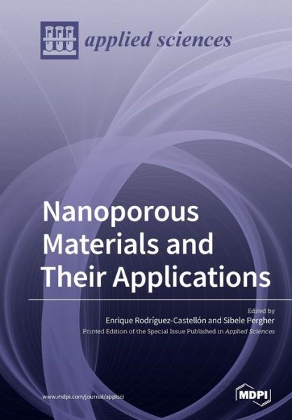 Cover for Enrique Rodriguez-Castellon · Nanoporous Materials and Their Applications (Paperback Book) (2019)