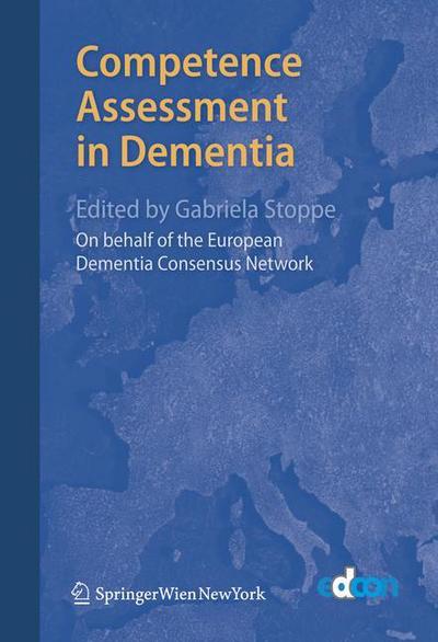 Cover for Gabriela Stoppe · Competence Assessment in Dementia (Hardcover Book) (2007)