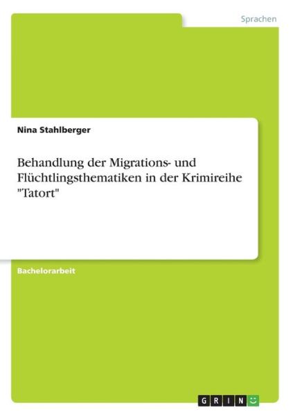 Cover for Stahlberger · Behandlung der Migrations- (Book)