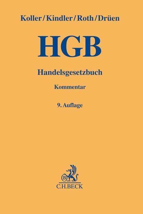 Cover for Koller · Handelsgesetzbuch (HGB), Komment (Book)