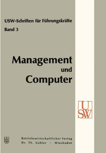 Cover for Horst Albach · Management-Ausbildung in Deutschland: 1. Zehnwochen-Seminar Fur Fuhrungskrafte Am Universitatsseminar Der Wirtschaft - Usw-Schriften Fur Fuhrungskrafte (Paperback Book) [1969 edition] (1969)