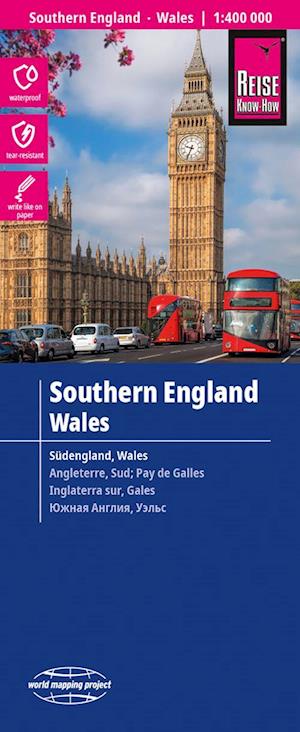 World Mapping Project: Southern England, Wales, World Mapping Project - Reise Know-How - Bøger - Reise Know-How - 9783831774685 - 12. maj 2025