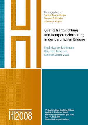 Cover for Sabine Baabe-Meijer · Qualittsentwicklung Und Kompetenzfrderung in Der Beruflichen Bildung (Paperback Book) (2009)