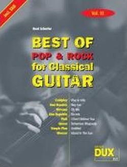 Cover for Beat Scherler · Best of Pop &amp; Rock for Classical Guitar Vol. 10 (Bog) (2010)