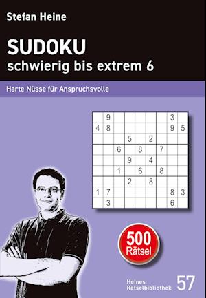 Cover for Stefan Heine · Sudoku schwierig bis extrem 6 (Book) (2024)