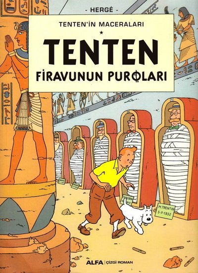 Cover for Hergé · Tintins äventyr: Faraos cigarrer  (Turkiska) (Bog) (2017)