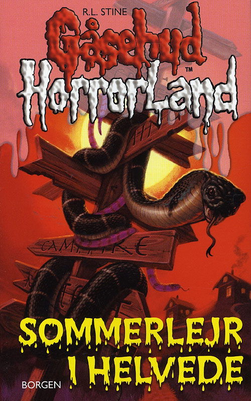 Cover for R.L. Stine · Gåsehud Horrorland: Sommerlejr i Helvede (Sewn Spine Book) [1. wydanie] (2010)