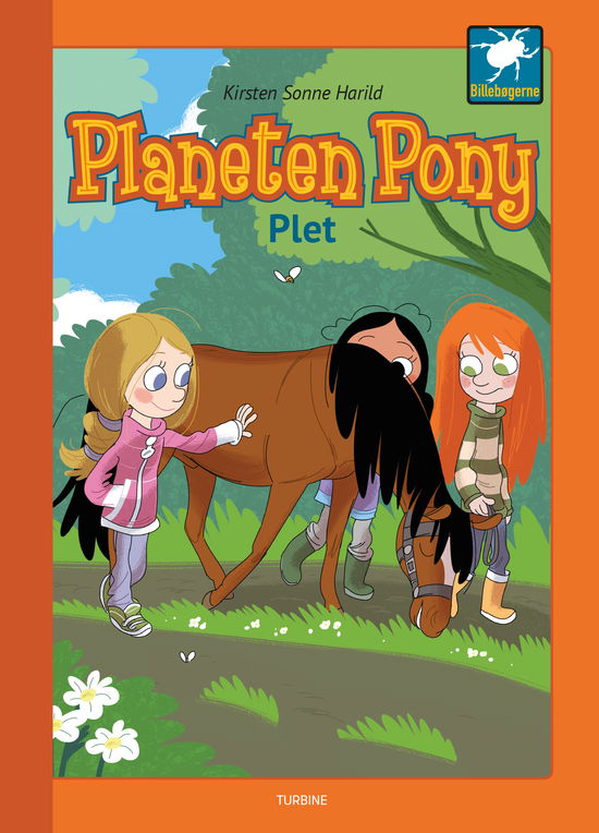 Cover for Kirsten Sonne Harild · Billebøgerne: Planeten Pony - Plet (Hardcover Book) [1th edição] (2018)