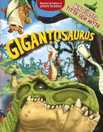 Cover for Min första Titta &amp; Hitta Gigantosaurus (Kartonbuch) (2022)