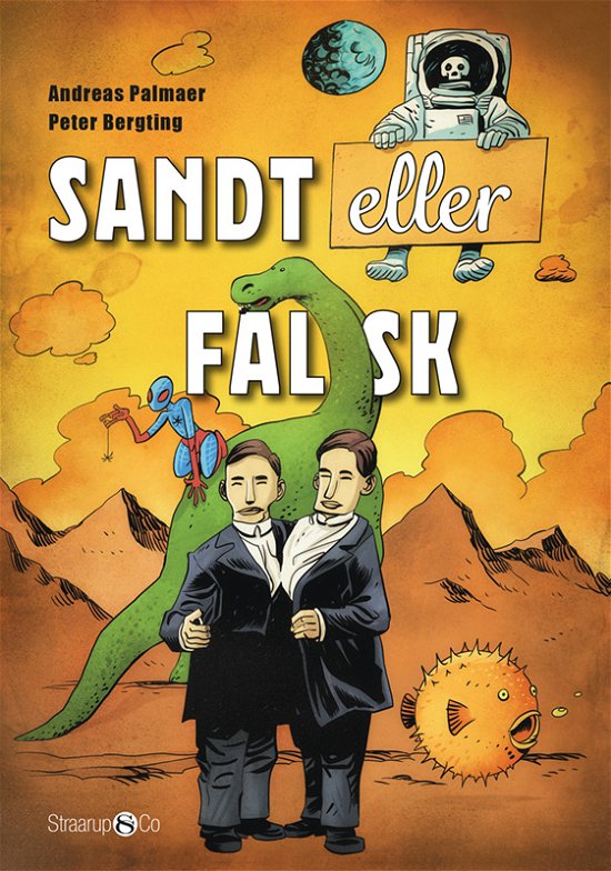 Cover for Andreas Palmaer · Sandt eller falsk (Gebundenes Buch) [1. Ausgabe] (2021)