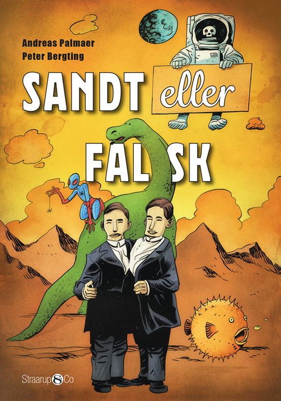 Cover for Andreas Palmaer · Sandt eller falsk (Hardcover Book) [1.º edición] (2021)