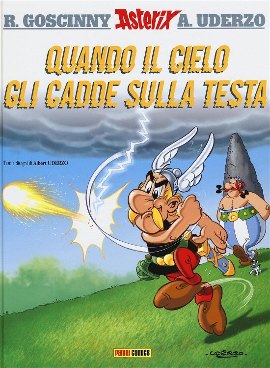 Cover for Rene Goscinny · Asterix in Italian: Quando il cielo cadde sulla testa (Hardcover Book) (2016)
