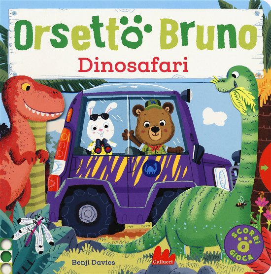 Cover for Benji Davies · Orsetto Bruno. Dinosafari. Ediz. A Colori (Bog)