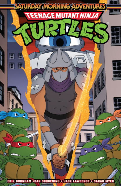 Cover for Erik Burnham · Teenage Mutant Ninja Turtles: Saturday Morning Adventures, Vol. 4 (Paperback Book) (2025)