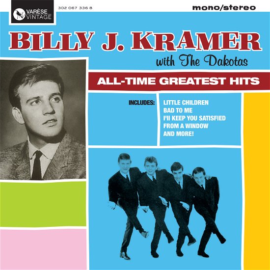 Cover for Billy J.  Kramer with the Dakotas · The Very Best of Billy J.  Kramer with the Dakotas (CD) (2019)