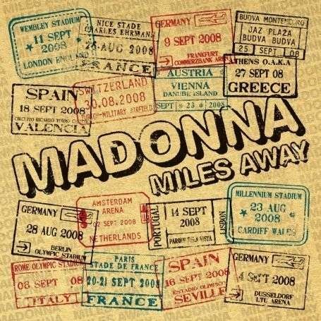 Cover for Madonna · Miles Away (SCD) (2008)