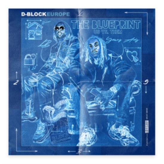 Cover for D-block Europe · Blue Print / Us vs Them (CD) (2020)