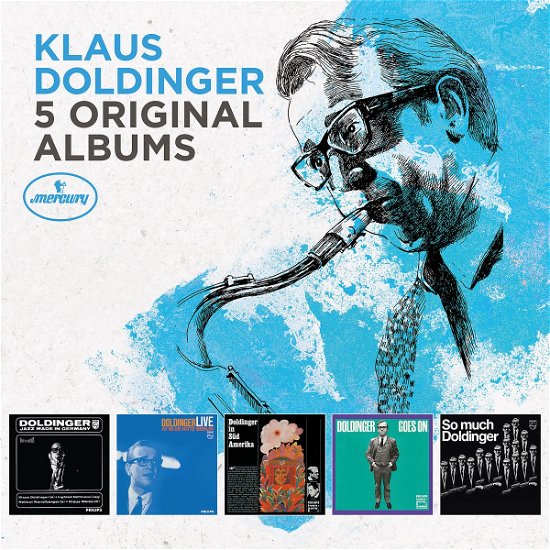 Cover for Klaus Doldinger · 5 Original Albums (CD) [Box set] (2017)
