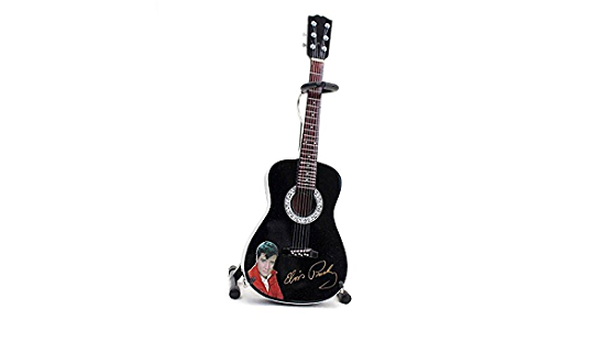 Elvis Presley Signature Black Acoustic Mini Guitar (MERCH) (2021)