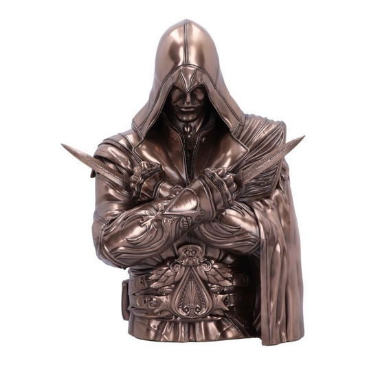 Assassin'S Creed Ezio Bust Box Bronze - Nemesis Now - Produtos - - 0801269150686 - 15 de julho de 2023