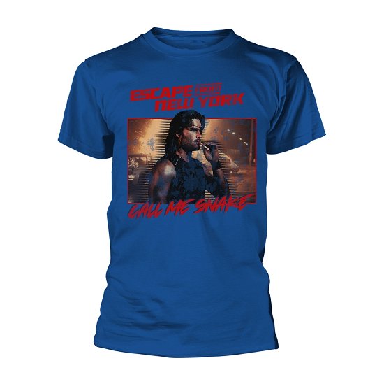 Cover for Escape from New York · Call Me Snake (Royal Blue) (CLOTHES) [size XL] [Blue edition] (2020)