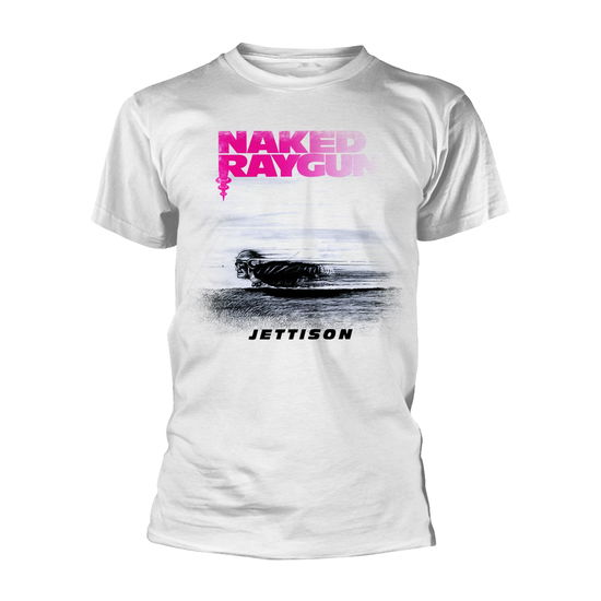 Cover for Naked Raygun · Jettison (T-shirt) [size XL] [White edition] (2021)