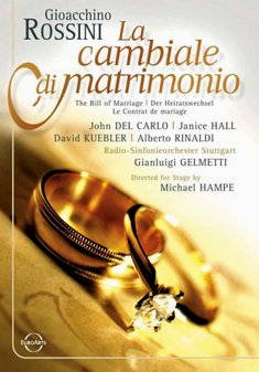 Cover for Gioacchino Rossini (1792-1868) · La Cambiale Di Matrimonio (DVD) (2020)