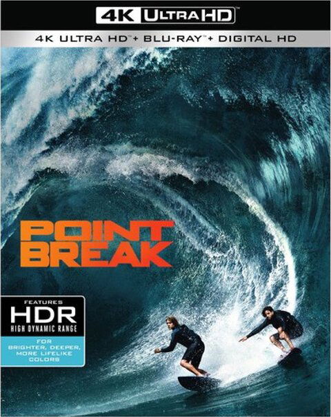 Cover for Point Break (4K Ultra HD) (2016)