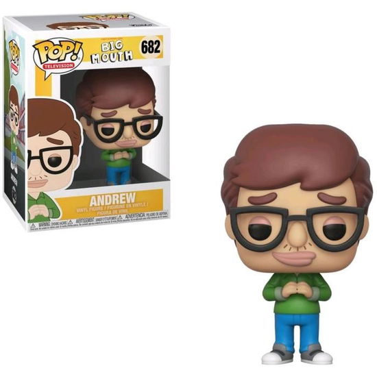 Cover for Funko Pop! Television · Big Mouth - Andrew (682) (PS4) (2018)