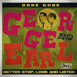Cover for George &amp; Earl · Done Gone (LP) (2012)