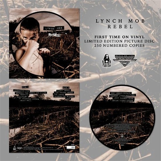 Cover for Lynch Mob · Rebel (LP) [Picture Disc edition] (2021)