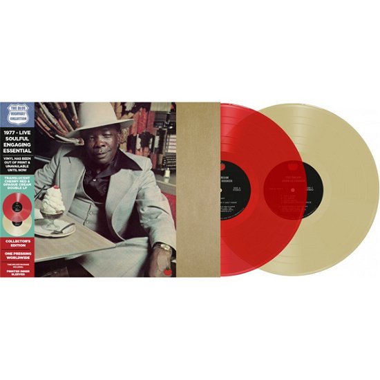 Cover for John Lee Hooker · The Cream (Tomato Records) (Cherry Red &amp; White Cream Vinyl) (LP) (2024)